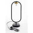 Veioza moderna aurie geometrica abajur sticla opal 1xE14/40W Igon 2044 Jupiter